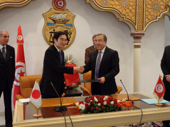 Le Japon principal pourvoyeur d’aide en Tunisie