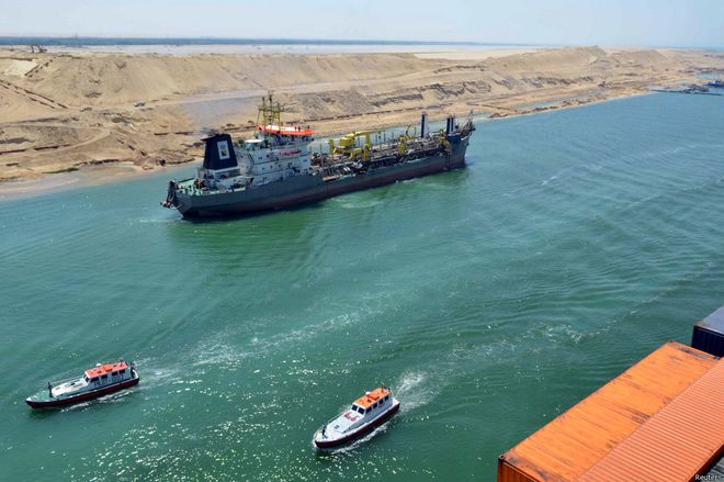 Egypte : Le canal de suez offre une seconde voie au commerce international