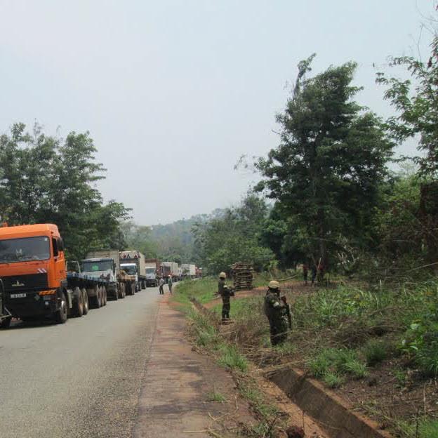 Les camionneurs camerounais boudent la capitale centrafricaine
