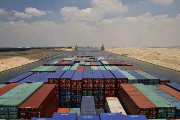 Egypte : La nouvelle voie du canal de Suez génère 1,4 milliard $ en 3 mois