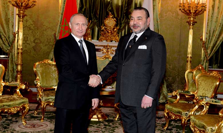 Le Roi Mohammed VI poursuit sa visite en Russie