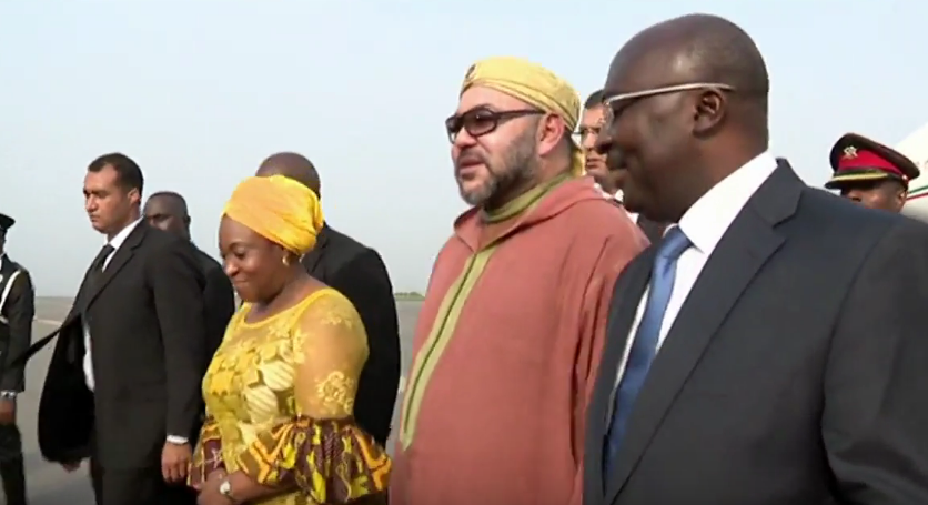 Le Roi du Maroc entame sa première visite officielle au Ghana