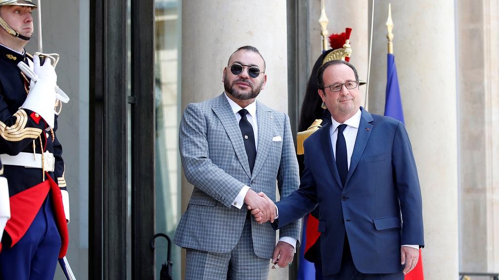 Brillante rencontre à l’Elysée du Roi du Maroc avec le président Français