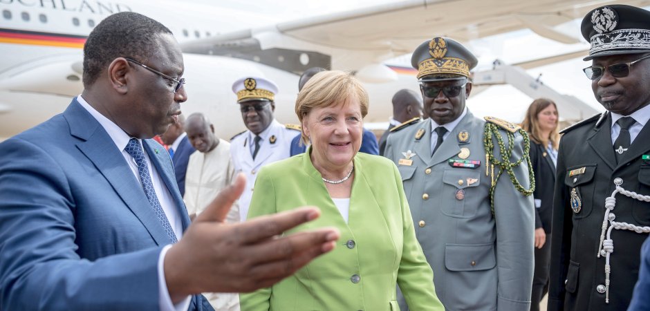 Angela Merkel entame une tournée en Afrique de l’ouest