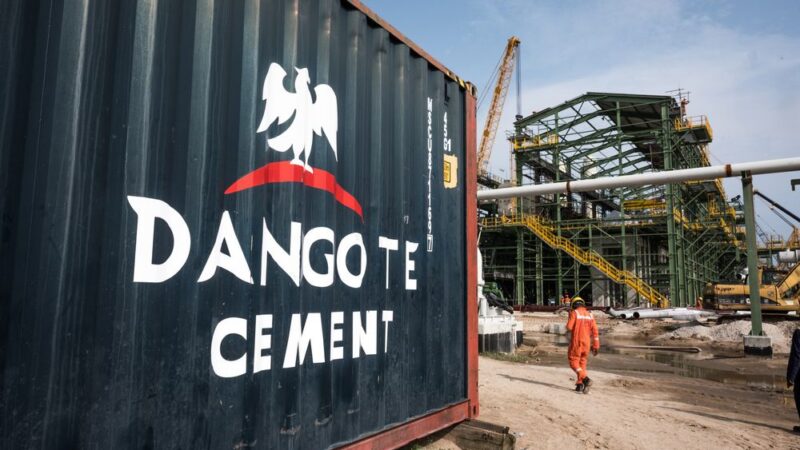 L’action du cimentier nigérian «Dangote Cement» a la cote en bourse