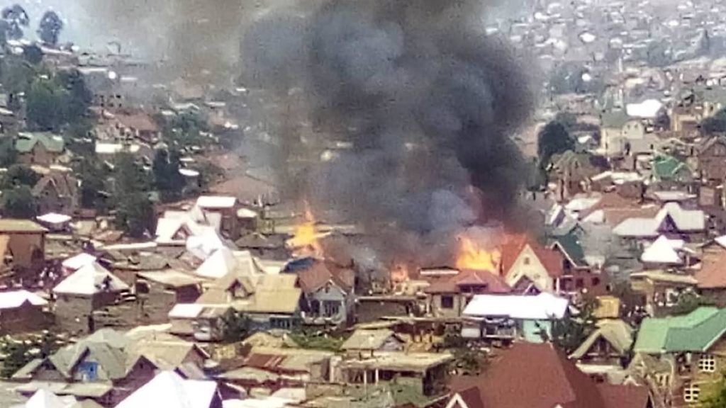 RDC : Un gigantesque incendie à Bukavu déclenche une vague d’indignation