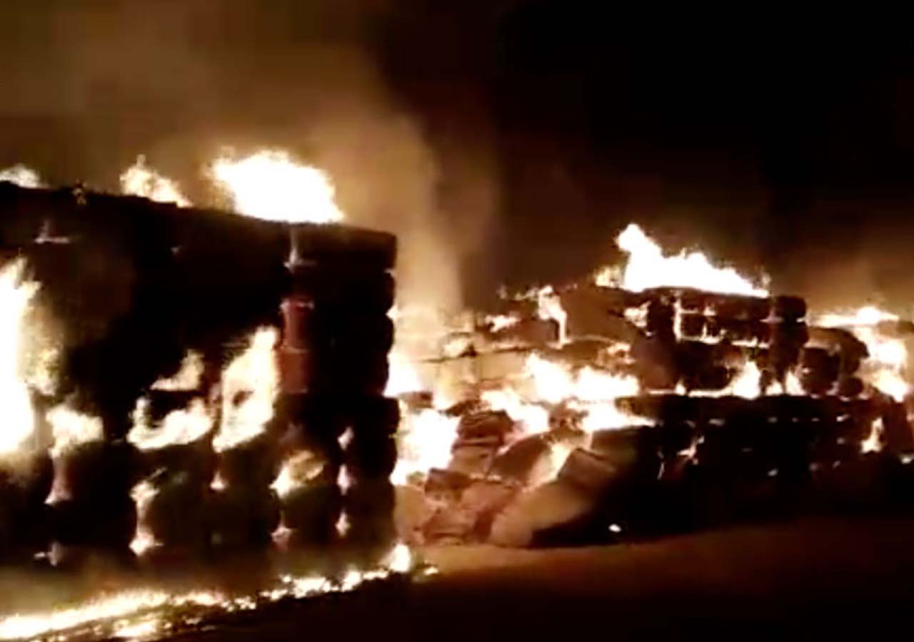 Togo : Plusieurs véhicules partis en fumée dans un incendie au Port de Lomé