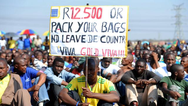 Afrique du Sud : La grève des mineurs d’or entame sa deuxième semaine