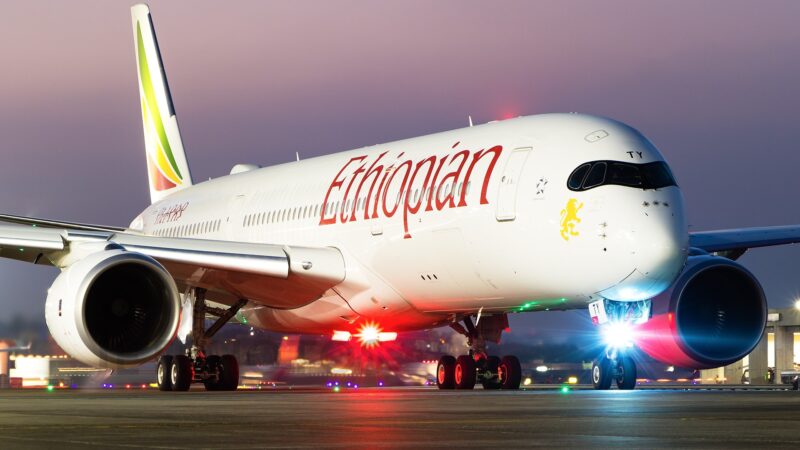 Ethiopian Airlines passe la commande de 4 Airbus A350-1000