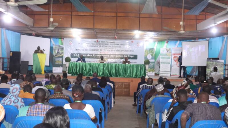 La 1ère étape du Forum des producteurs agricoles du Togo se tient dans la région des Savanes