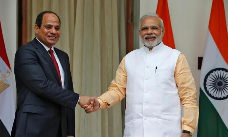 New Delhi et Le Caire s’engagent dans un partenariat stratégique