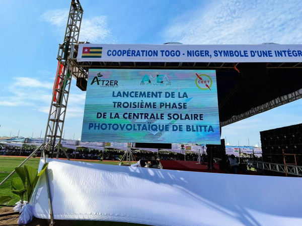 Le Togo lance la 3e phase des travaux d’extension de la Centrale solaire de Blitta