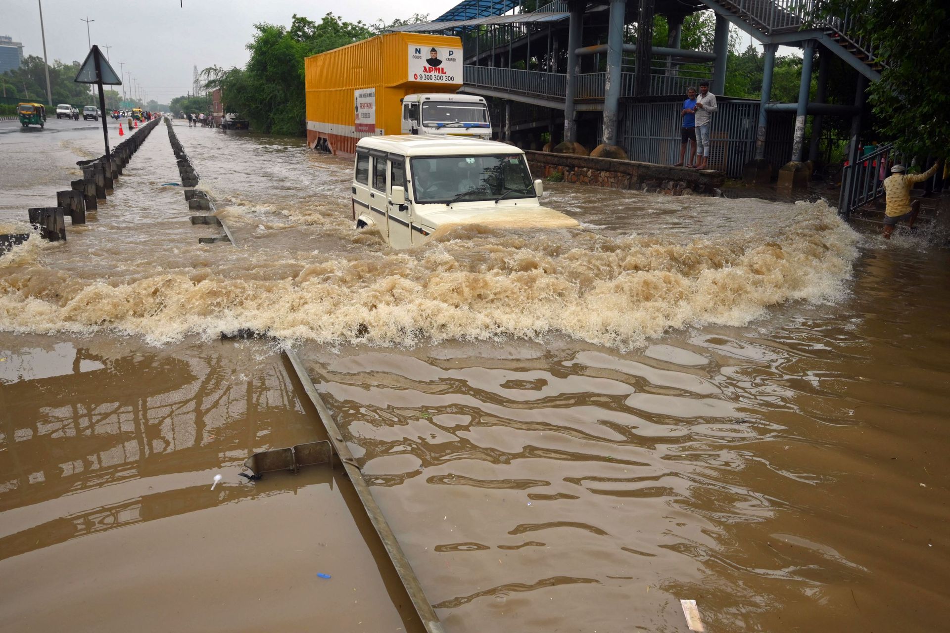 La mousson en Inde fait six morts dans le sud du pays
