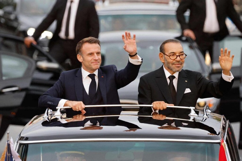 Le président Français, Emmanuel Macron effectue, à l’invitation du Roi Mohammed VI, une visite d’Etat au Maroc