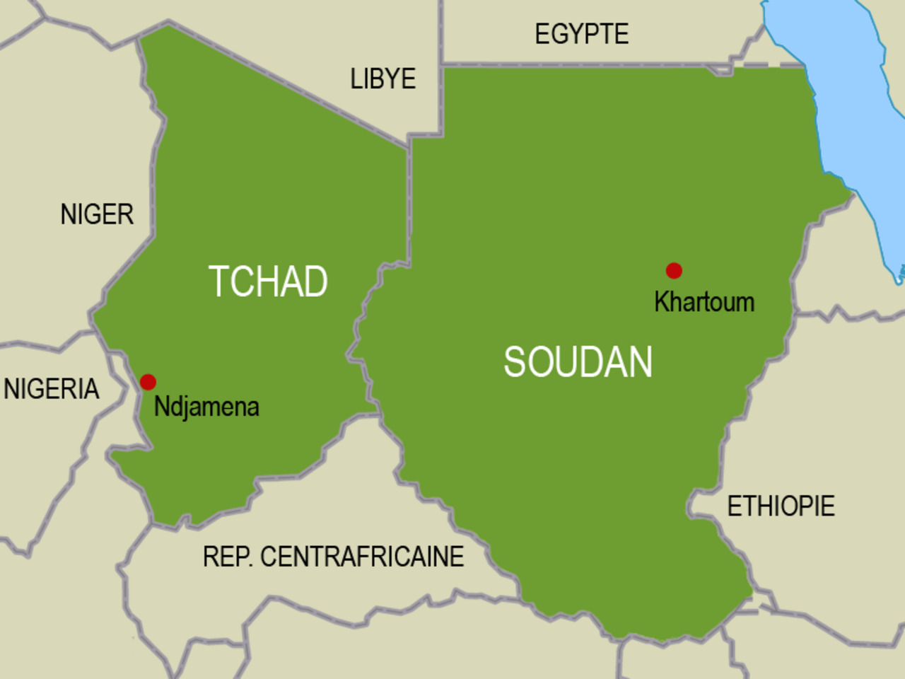 Le Tchad ferme sa frontière avec le Soudan