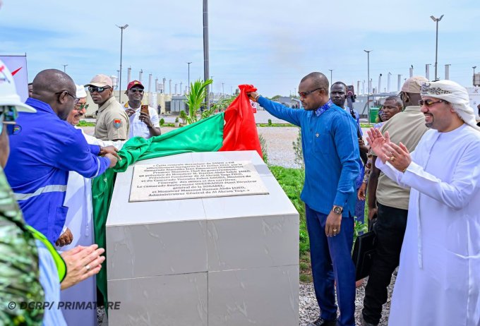 Inauguration au Burkina Faso, d’une Centrale thermique d&rsquo;urgence de 50 mégawatts