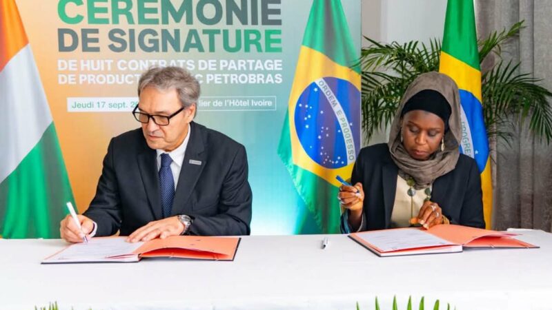 La Côte d&rsquo;Ivoire met à contribution Petrobras pour l’exploitation de ses richesses pétrolières