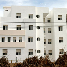 Campagne de construction de logements sociaux au Maroc