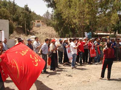 Maroc : Réglementation du droit de grève