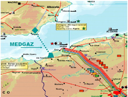 Le gazoduc Medgaz entre l’Algérie et l’Espagne est enfin opérationnel