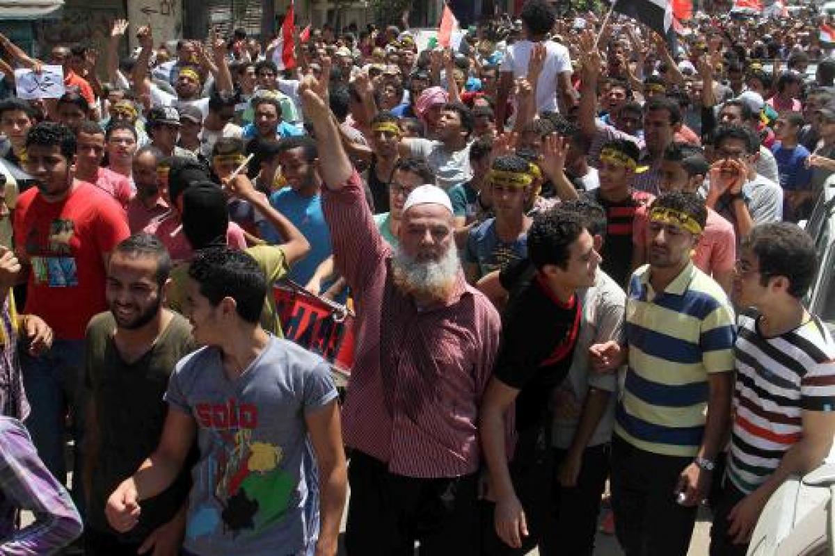 Egypte : Manifestations  des pro-Morsi