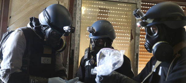 Syrie : L’arsenal chimique de damas fera bientôt partie du passé
